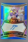 2024 Panini Select J.J. Mccarthy Rookie Signatures Auto Blue Prizm RC /149