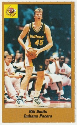 Rik Smits   Indiana Pacers   1996 Magic Sport ID Card German Insert Rare #175