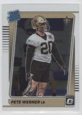 2021 Panini Donruss Optic Rated Rookie Pete Werner #276 11pj