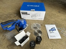 Reliable Fabric Cutter 2000FR Cordless Octa Round Knife Cloth W/2 Batteries