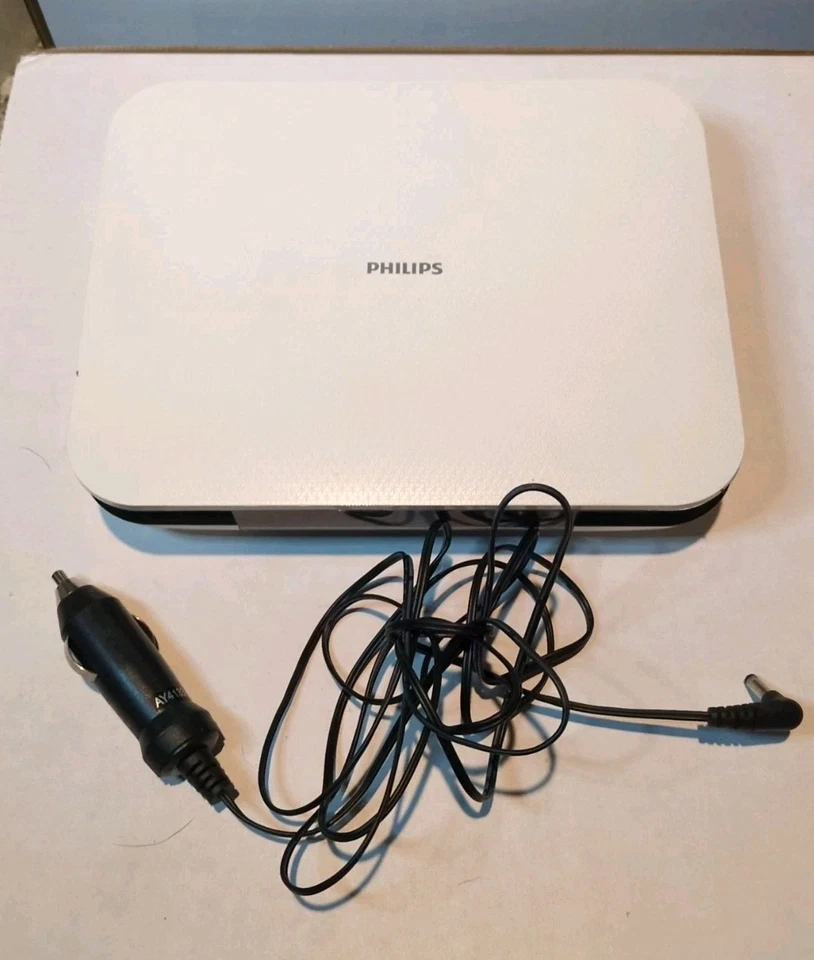 Портативный DVD-плеер Philips 7 дюймов PD700/37 без адаптера питания или пульта дистанционного управления протестирован - Изображение 4 из 4