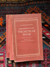 Dr. Friedrich Hund - Einführung in Die Theoretische Physik - Band II, IV und V