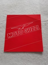 MOTO GUZZI RANGE Motorcycle Sales Brochure DEC 1984 850T5 V65SP++ ITALIAN TEXT