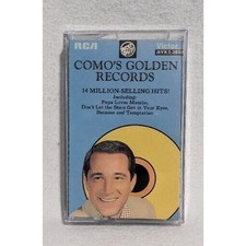 Perry Como Cassette - Como's Golden Records - Very Good - Check Photos 