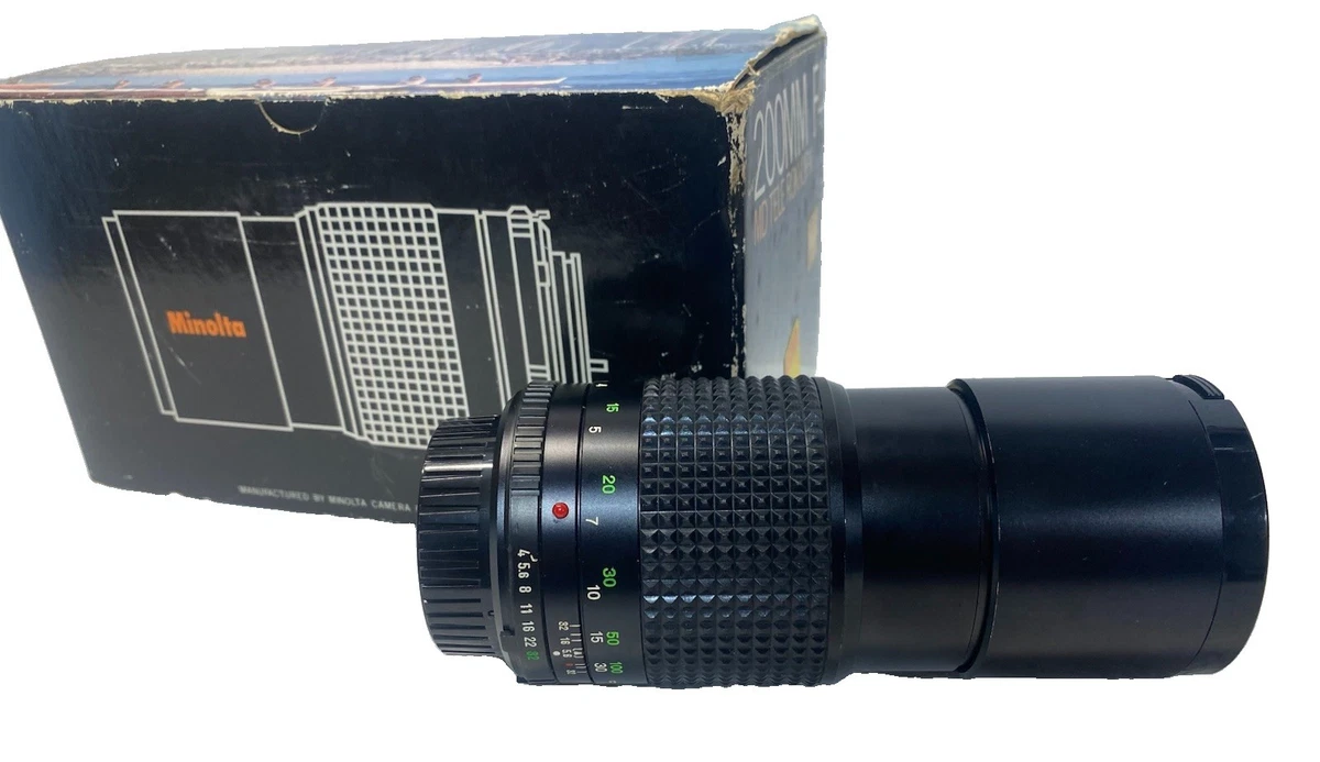 Minolta MD 200mm Camera Lenses for sale | eBay