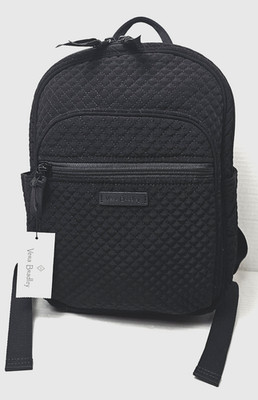 Vera Bradley Backpack in Microfiber Classic Black