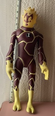 Rare Ben 10 Giant Jumbo 17” Soft Plastic HEATBLAST Articulated