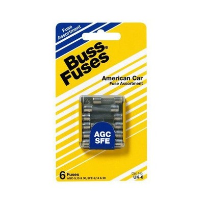 6 versch Glassicherungen SFE9 14 20 AGC5 15 Mustang Chevrolet Chrysler Ford Dodg