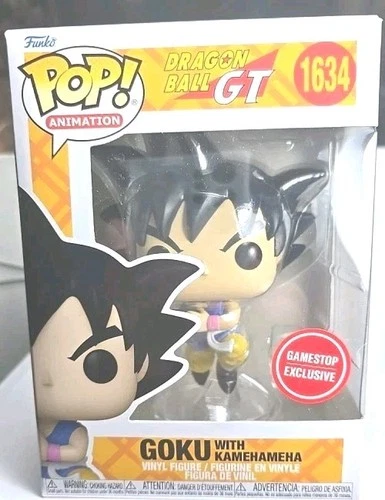 Funko Pop! Vinyl: Dragon Ball - Goku with Kamehameha - GameStop (Exclusive)1634