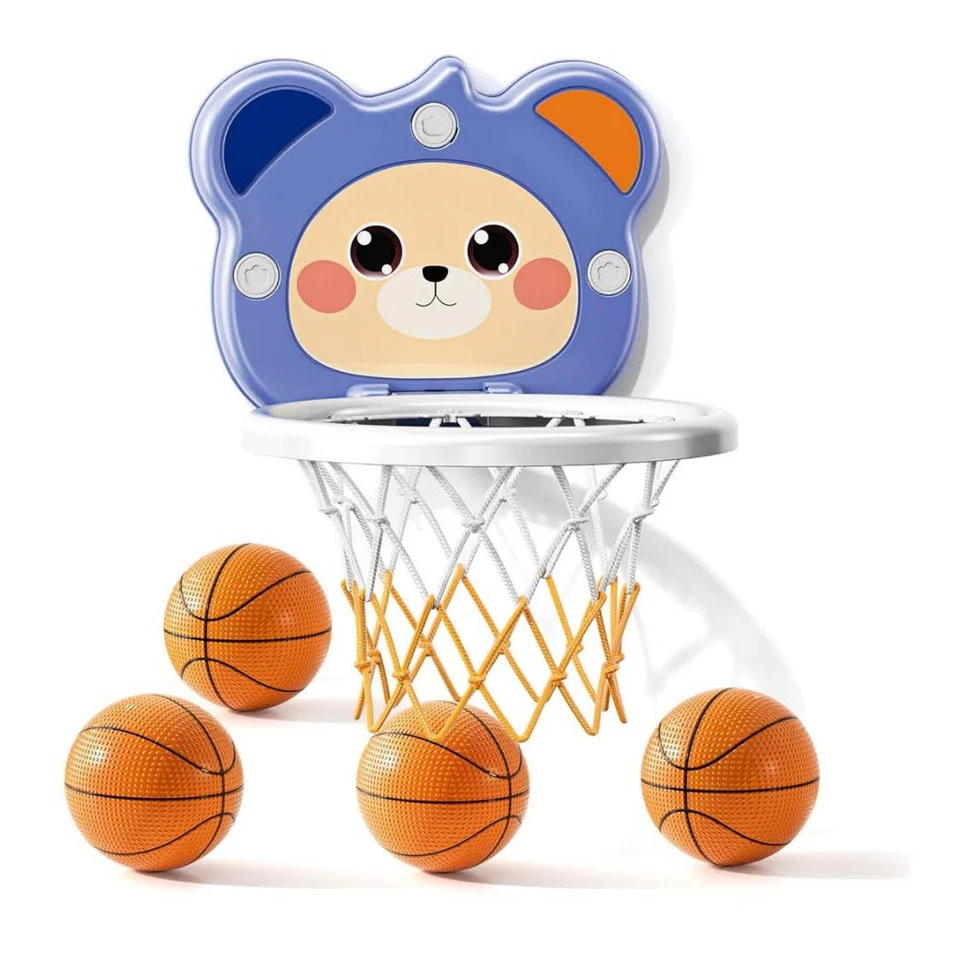 TEMI Mini Basketballkorb für Kinder Jungen Alter 3 4 5 6, Indoor Basketballkorb - Bild 2 von 4