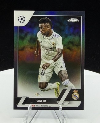 2022 Chrome UEFA Club Competitions Black Refractor /10 Vinicius Junior #20