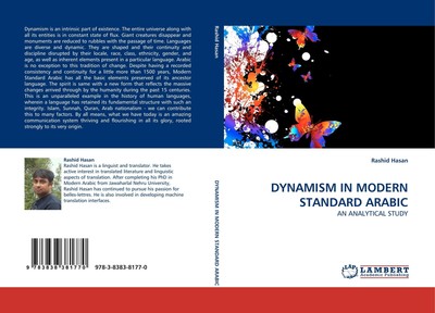 DYNAMISM IN MODERN STANDARD ARABIC Rashid Hasan