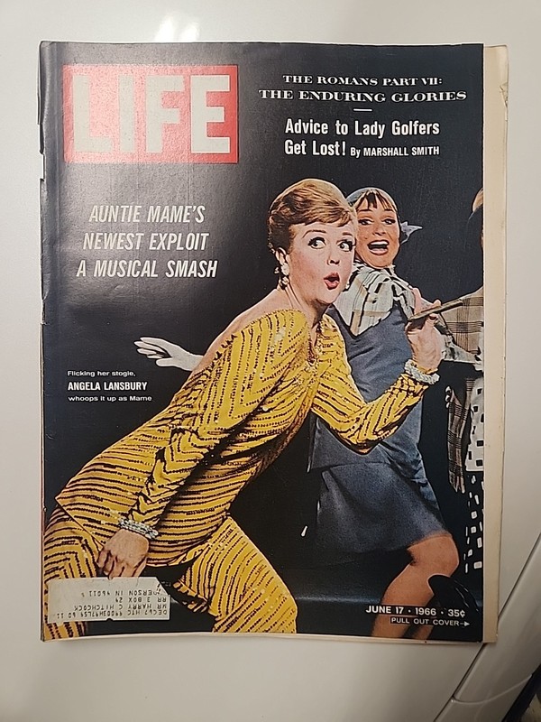 Life Magazine June 17 1966 60th Birthday Present Angela Lansbury Lady Golfers
