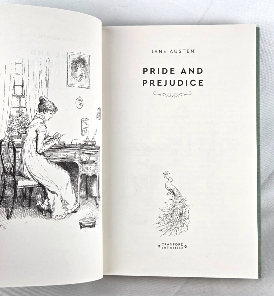 PRIDE And PREJUDICE by Jane Austen Cranford Collection Hardcover Classic *New* - Image 3 of 4