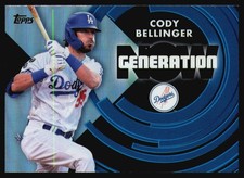 2022 Topps Cody Bellinger Generation Now #GN-17 Los Angeles Dodgers