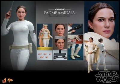 Hot Toys 1/6 Star Wars Attack of the Clones Padme Amidala Figure MMS678 