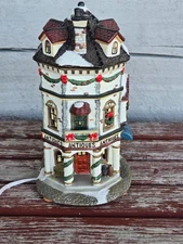 The Village Collection by St Nicholas Square 2004 Christmas Lighted ceramic Kohl