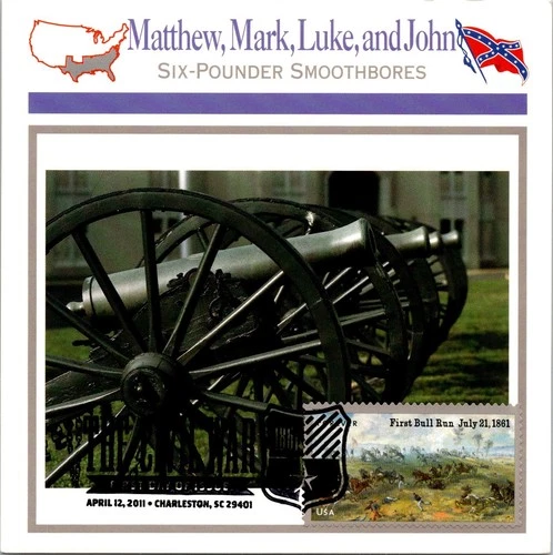 Dr Jim Stamps Maximum Card First Bull Run 1861 The Civil War Fdc