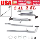 Stainless Steel Muffler Exhaust Pipe System For Toyota Camry 2.4L 2.5L 2007-2011