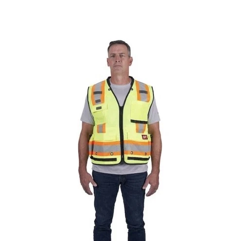 Milwaukee 48-73-5163 Class 2 Surveyor High Visibility Vest 2XL/3XL -Power Design image 5