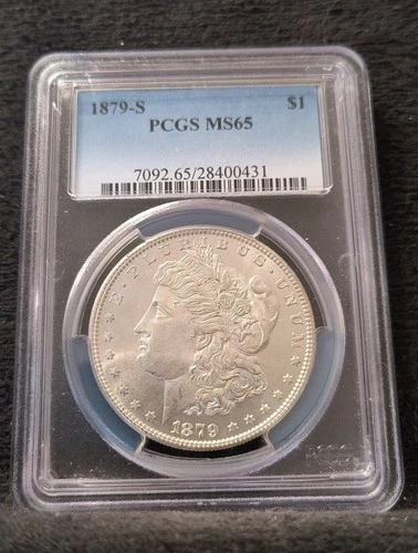 1879-S $1 Morgan Dollar PCGS MS65