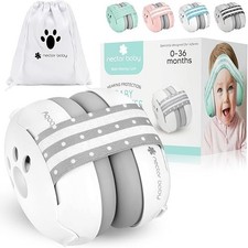 Baby Ear Muffs 25dB Noise Cancelling Headphones Infant Toddler 0-36M For Airplan