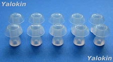 10 Medium Soft Replacement Mushroom Eartips Domes for Siemens BTE Hearing Aids