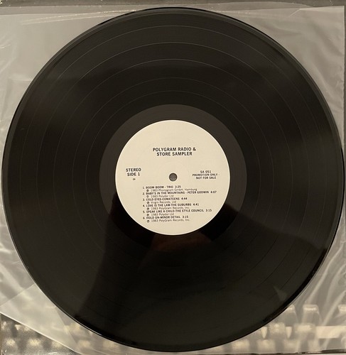 Polygram Radio & Store 1983 Sampler Vinyl LP- Suburbs, Comateens, Trio, Godwin - Picture 3 of 4