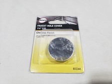 Sink Hole Cover 1-1/4 Chrome Part No 80246, by Danco Company