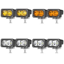 3 LED Work Light Bar Spot Flood Cube Pods Dri...