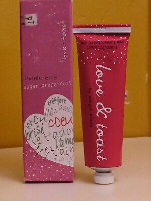 Margot Elena Love & Toast Handcreme Sugar Grapefruit  1.25 oz. 