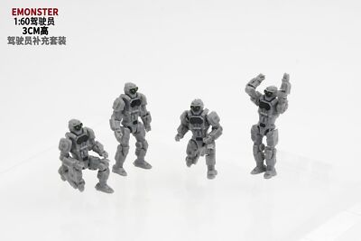E.MONSTER Limited EX01 Mecha Marine Set 1/60 Robot Figures Supplement Pack