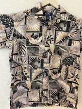 Vintage Ono Large Hawaiian Shirt 100 Cotton W/ great quality summer vacation