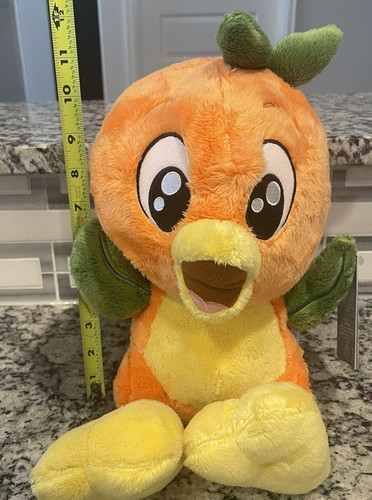 Peluche Disney Parks Orange Bird Big Feet arancione profumato HTF - Foto 5 di 5