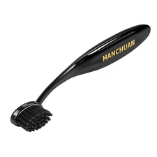 Precision Styling Brush for Natural Hair - Portable Edge Control and Bristle Bru