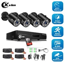 XVIM 1080P Security Camera System 8CH DVR Outdoor Wired Surveillance CCTV System
