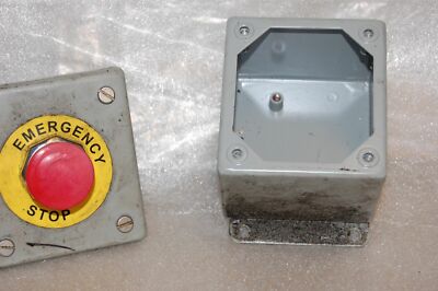 HOFFMAN E1PB PUSH BUTTON AND ENCLOSURE