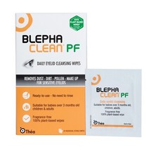100 x sterile eye wipes Blephaclean Eyelid Sterile Cleansing Wipes FREE P&P