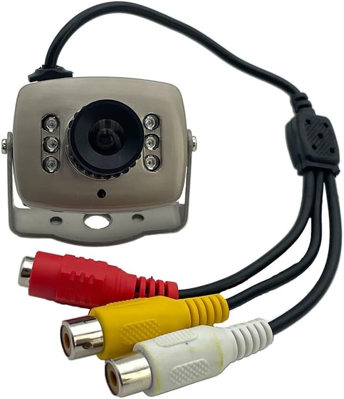CCTV 1/3 CCD 1000tvl 6mm 6 IR LED Mini Video Security Camera