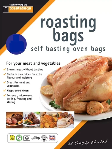 Toastabags Roasting Bags, Large, 45 x 55 cm/Pack of 50