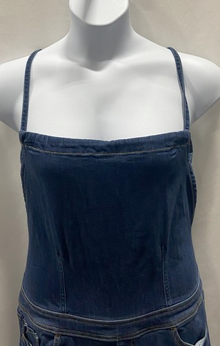 Gabriell Union New York & Company ladies size 12 Denim Jumpsuit - Picture 3 of 8