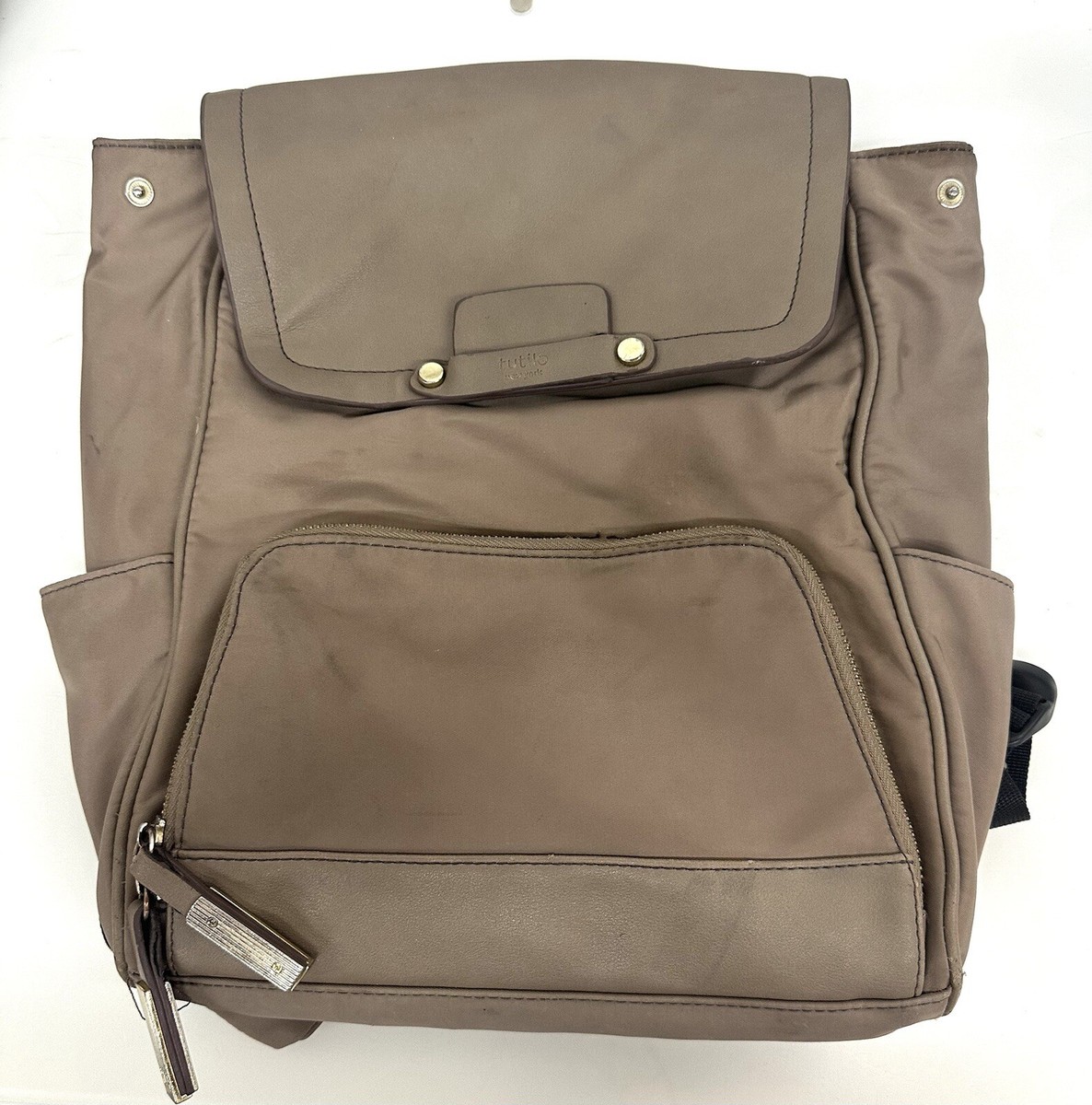 Tutilo New York Boost Backpack NEW $185 Tutilo Boost Black Nylon Quilted Backpack The Lux  main image 4