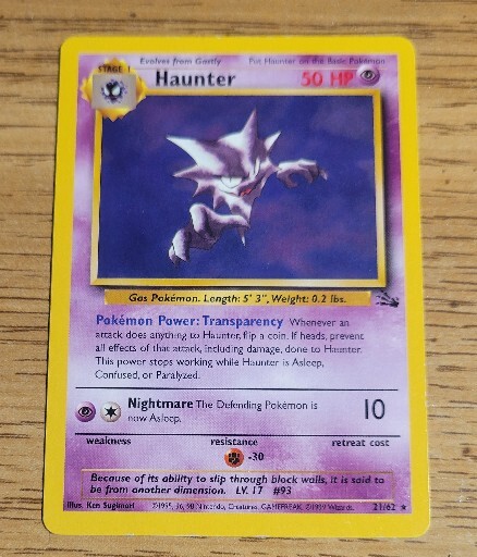 ポケモン Haunter ポケモンカード Fossil Deck PSA品質 PSA 10 GEM MINT Haunter 6/62 1ST EDITION Fossil Set HOLO