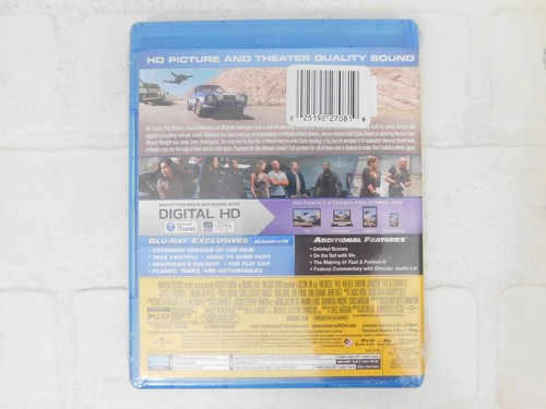 Fast Furious 6 (Blu-ray Disc, 2013, 2-Disc Set) New Sealed - Picture 3 of 4
