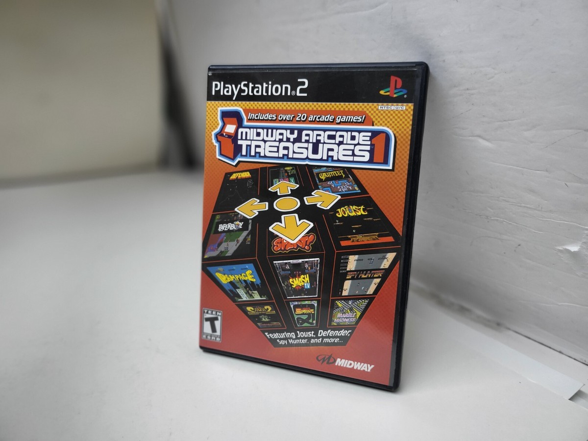 Midway Arcade Treasures 1 Spy Hunter/Paperboy/Toobin CIB