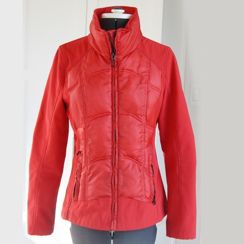 Guess Red Lightweight Puffer Front 