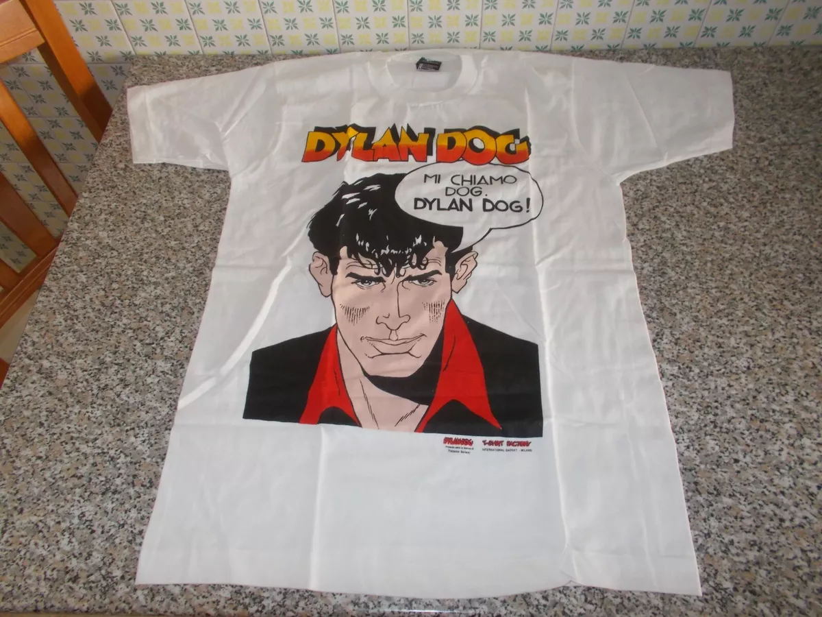 DYLAN DOG MAGLIETTA MAGLIA T SHIRT FACTORY BONELLI ANNI 90 SCLAVI
