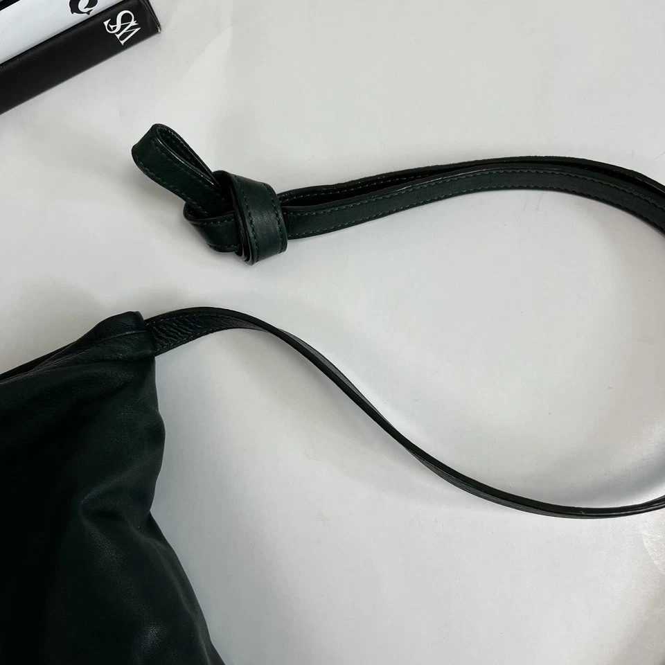 Bolso Bandolera Ann Demeulemeester Cuero Verde Plegable Bolso de Mano para Mujer’s Foto 4 de 4