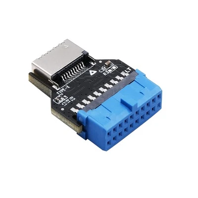 USB 3.0 Internal Header (19-Pin) to USB 3.2 Type-C (20-Pin) A Converter H - Image 1 of 4