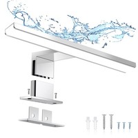 Badleuchte Spiegelleuchte LED IP44 Kaltweiß Schminklicht 30Cm 6000K 5W 230V